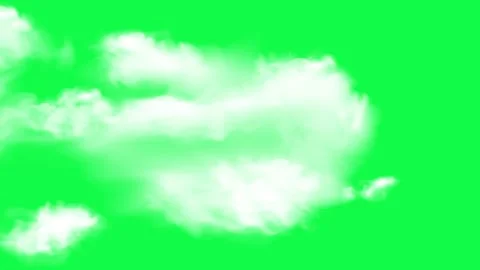 Cloud moving on green screen stock video. Stock Footage 316701548