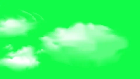 Cloud moving on green screen stock video. Stock Footage 316701767