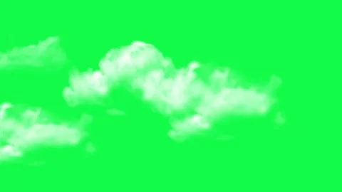 Cloud moving on green screen stock video. Stock Footage 316701821