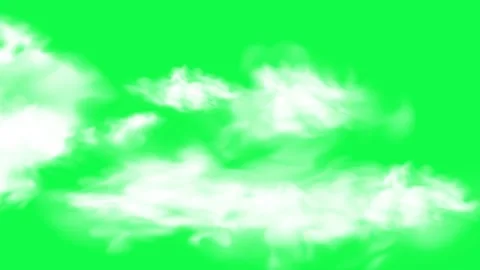 Cloud moving on green screen stock video. Stock Footage 316701935
