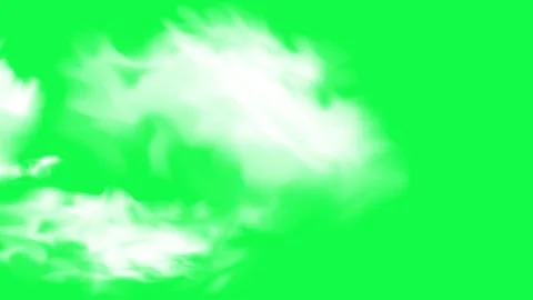 Cloud moving on green screen stock video. Stock Footage 316701936