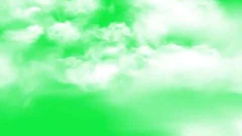 Cloud moving on green screen stock video. Stock Footage 316702376