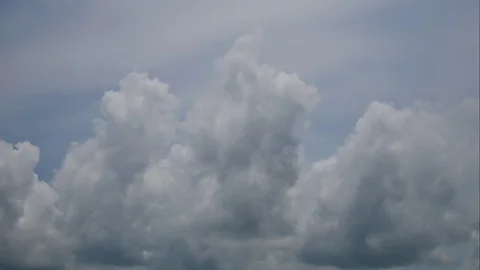 Cloud moving look a like smoking in timelapse seen Stock Footage 78720951