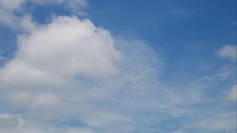 Cloud moving look a like smoking in timelapse seen Stock Footage 78773310