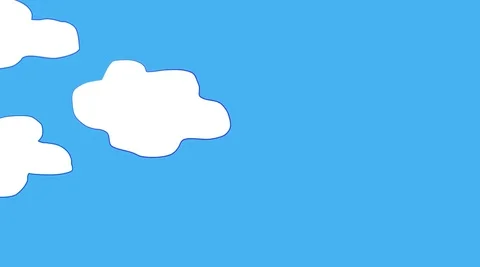 Cloud moving on sky Stock Footage