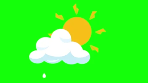 Cloud Moving with Sun - Stock Video Element Stock-Footage 341586814