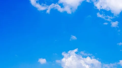 Cloud moving on sunny day Stock Footage 73263987