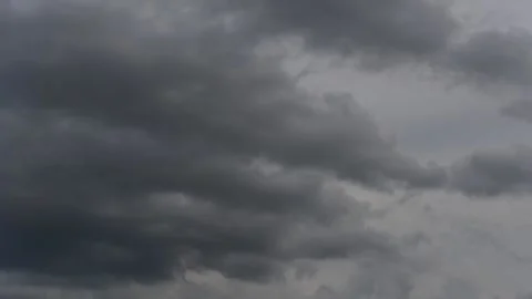 Cloud moving with sunset. Stock Footage 135244595