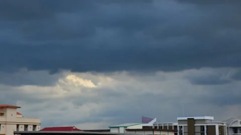 Cloud moving in time lapse. Stock Footage 136233626