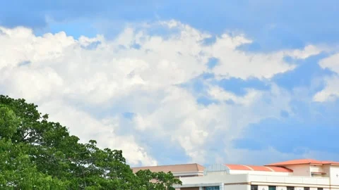 Cloud moving in time lapse. Stock Footage 136233695