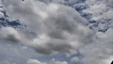 Cloud moving in time lapse seen. Stock Footage 132367896
