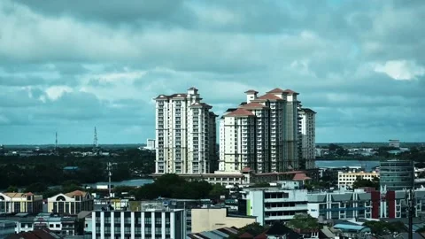 Cloud Moving Timelapse Stock Footage 204054017