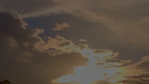Cloud moving timelapse Stock Footage 218281745