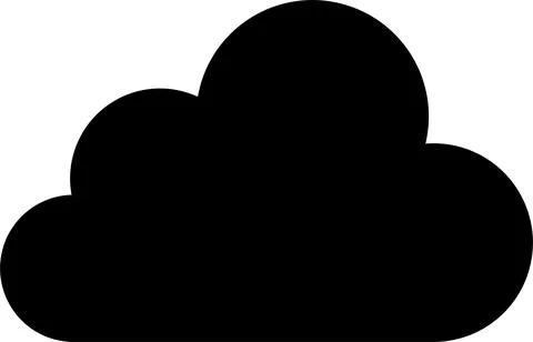 Cloud native development. Cloud computing. Cloud icon illustrations 库存插图