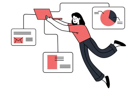 Cloud-native Technologiesillustration Stock Illustration