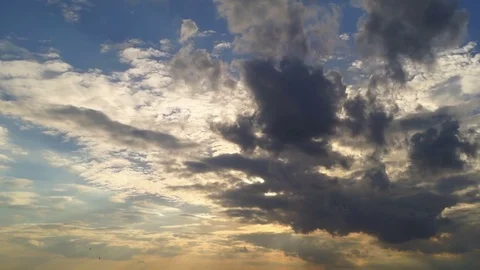 Cloud nature sunset Stock Footage 76767669