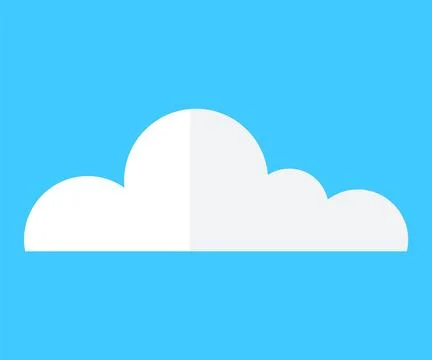 Cloud. Natures breath is visible as mist rises, blending with high clouds abo Stock Illustration