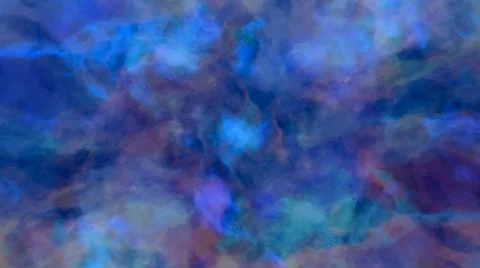 Cloud nebula cosmos background blue galaxy universe space astronomy 3D illust Stock Illustration