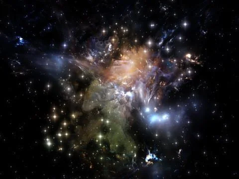 Cloud Nebula Illustrazione stock