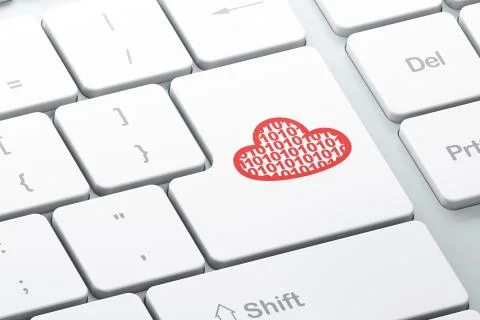 Cloud networking concept: Cloud With Code on computer keyboard background Stock Illustration