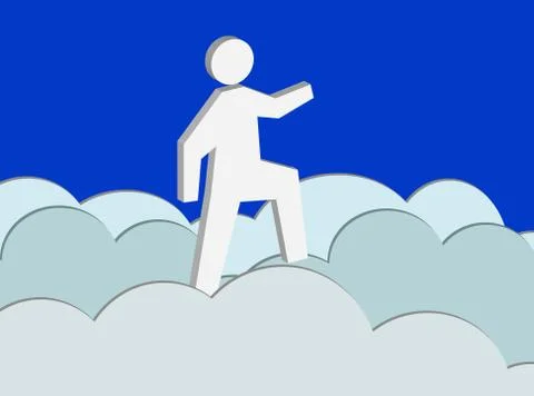 Cloud Nine (Vector) Stock Illustration