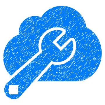 Cloud Options Grainy Texture Icon イラスト素材