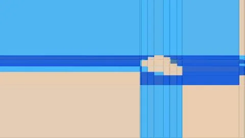 Cloud over abstract sky Stock Illustration