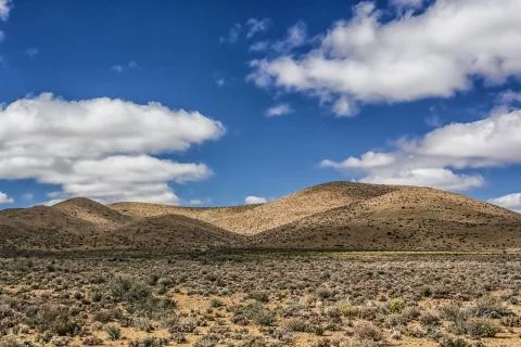 Cloud over the hills 스톡 사진