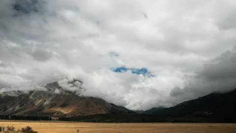 Cloud over Mountain Stock Photos