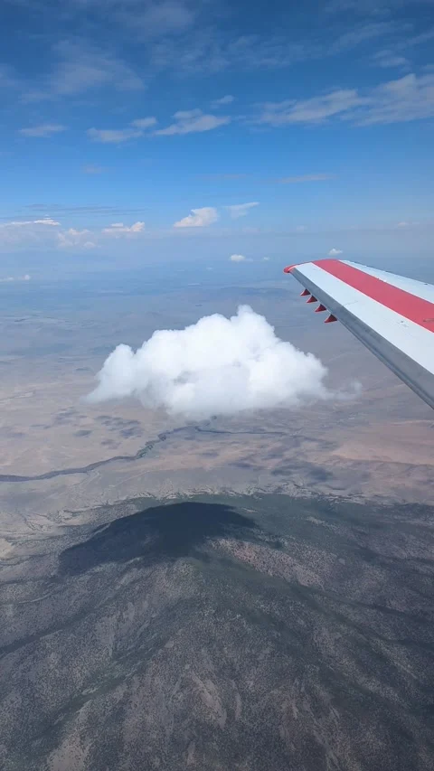 Cloud over Mountain in Taos Stock Footage 280730332