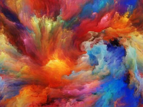 Cloud Paint Illustrazione stock