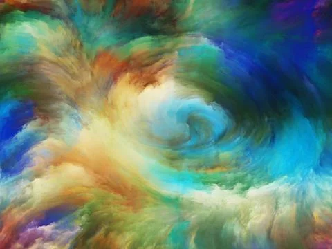Cloud Paint Illustrazione stock