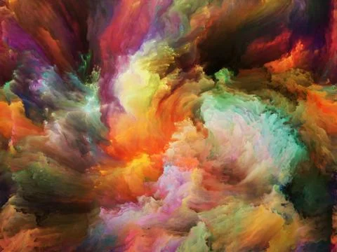 Cloud Paint Stock Illustration