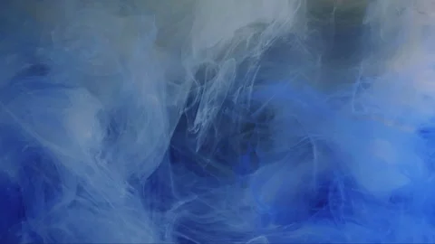 Cloud paint splash art water chemical fluid smoke Video stock 325940388