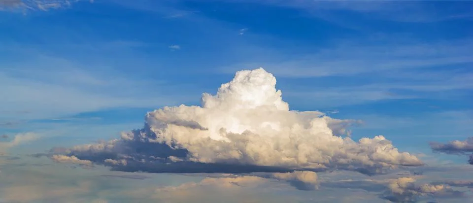 Cloud panorama Stock Photos