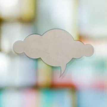 Cloud paper on defocused light abstract texture background Stock Illustration