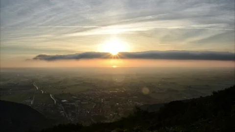 Cloud passing in timelapse Stock Footage 87417303