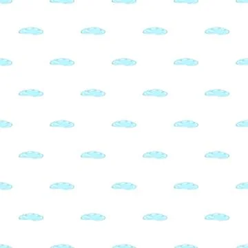 Cloud pattern, cartoon style Stockillustratie