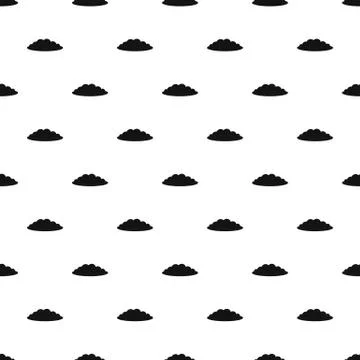Cloud pattern seamless Stock Illustration