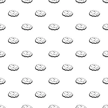 Cloud pattern vector Stock Illustration