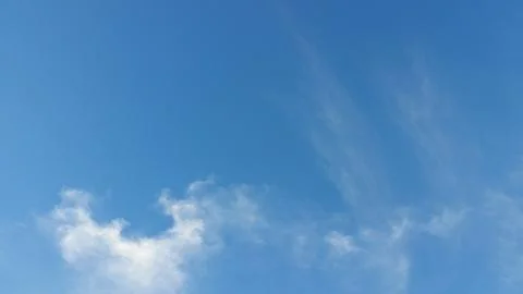 Cloud Peppered Blue Sky Stock Photos