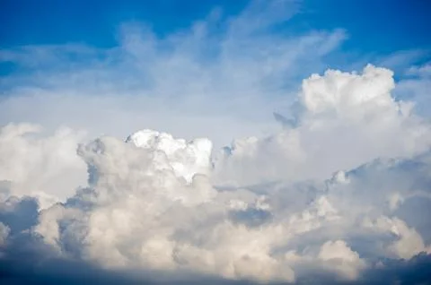 Cloud before rain. Stock Photos