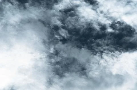Cloud before raining,Dramatic sky with stormy clouds,Dark ominous clouds, D.. Stock Photos