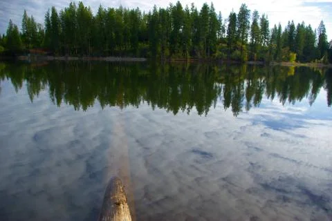 Cloud Reflection Stock-Fotos