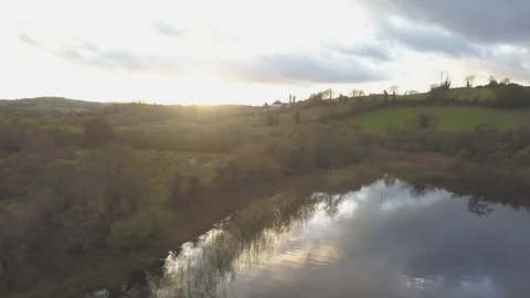 Cloud reflections Stock Footage 108682604