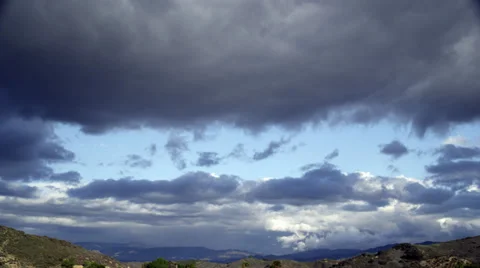 Cloud reveals sky 4K Stock Footage 30368214