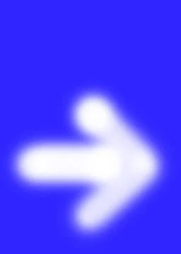 Cloud Right Arrow in the blue sky Stock Illustration