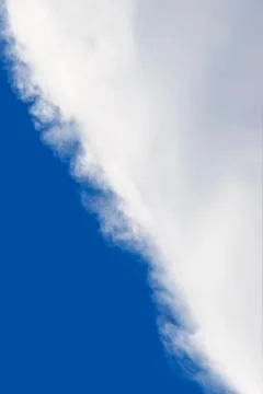 Cloud on right your text or creation on left Stock Photos