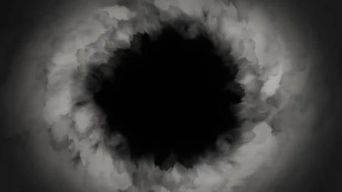 Cloud Ring Energy Vortex Loop Animation Stock Footage 293326676