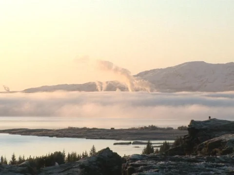 Cloud Rising Stock Footage 490315